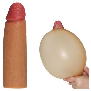 Nakładka na Penisa DŁUŻSZY +2,5cm Przdłużka 16,5cm