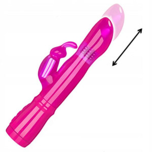 Sex Maszyna Wibrator Z Funkc Pchania 24 Cm Rotacja