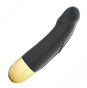 Wibrator Gruby Sex Masażer 10 Funkcji 16 Cm Black