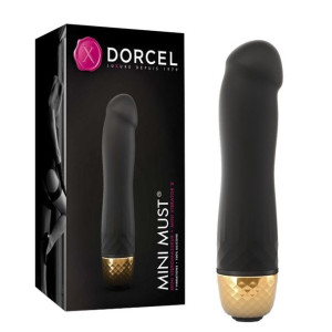 Elegancki Mini Wibrator 12,5 CM SEX MASAŻER MUST BLACK