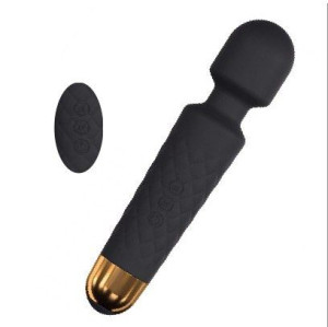 Wibrator Różdżka Sex Masażer 80 Prog Sex Zabawka Black