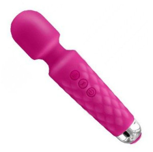 Sex Masażer Wibrator 20 Funkcji 20cm Różdżka Pink