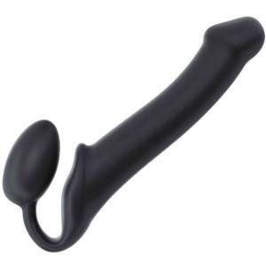 Strap-on Mocowany W Pochwie Dildo 15,8 Cm Black