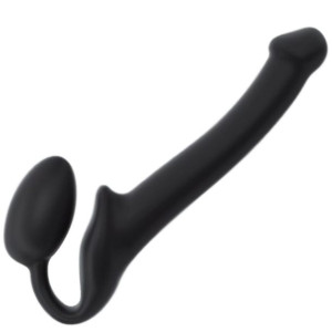 Strap-on Mocowany W Pochwie Dildo 15,5 Cm Black