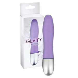 Mini Wibrator 11 Cm Se Masażer Dyskretny Violet
