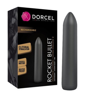Mini Sex Wibrator 16 Funkcji Rocket Bullet Black