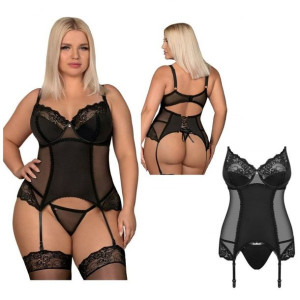 Sex Gorset i Stringi XXL Bielizna Erotyczna