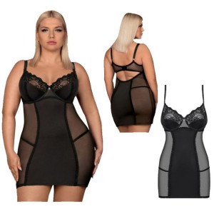 SEX Koszulka Nocna Stringi XXL HALKA BIELIZNA EROTYCZNA Amallie