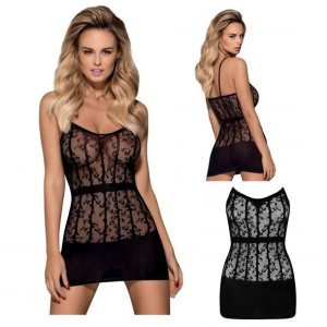 SEX Sukienka uni S/M/L Koszula Nocna SIATECZKA