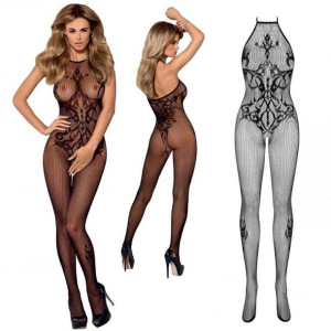 SEX Bodystocking Body uni S/M/L CATSUIT SIATECZKA