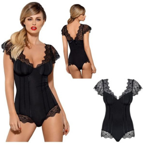 SEX Body Czarne XXL BIELIZNA EROTYCZNA Moketta