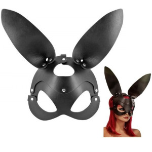 Sex Maska Królik BDSM ekoskóra