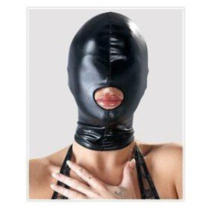 Sex Maska Czarna Z Otworem Na Usta Bad Kitty Bdsm