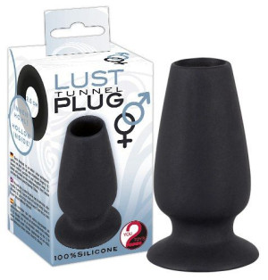 Lust Tunnel Korek Analny Plug Z Otworem