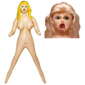 Sex Lalka Dmuchana 3 Otwory 160 Cm Twarz 3d Brandy
