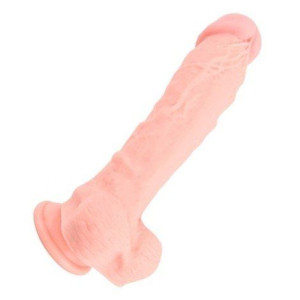 Dildo Penis Z Przyssawką 24 Cm Silikon Medyczny