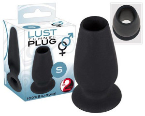 Korek Analny Z Otworem Plug S Lust Tunnel