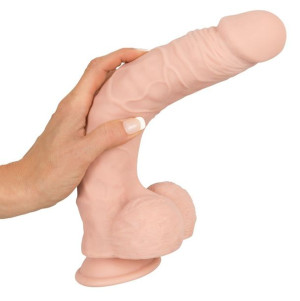 Żylaste duże Dildo Penis 29,5CM CYBERSKÓRA