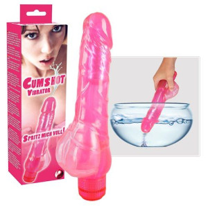 Trysający Wibrator Sex Masażer 24,5 Cm