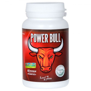 Na Erekcję Suplement Power Bull 65 Kapsułek