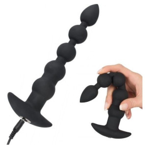 2w1 Dildo Sonda Analnz z Wibracją 21cm