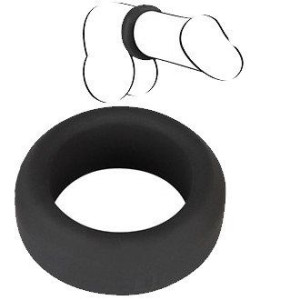 Pierścień Na Penisa Black Velvets 32cm