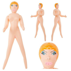 Sex Lalka Dmuchana 152cm 3 OTWORY BLONDYNKA