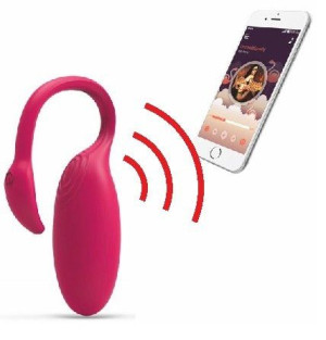 Smart Wibrator Jajko Sterowane Aplikacją Flamingo