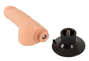 Dildo Wibrator Z Przyssawką Nature Skin 21 Cm
