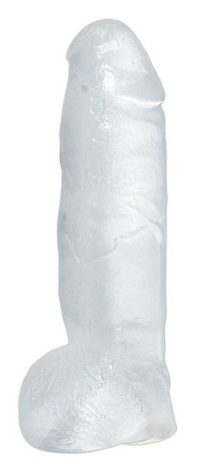 Przeżżyste Dildo 22 Cm Dildo Crystal Clear B Dong