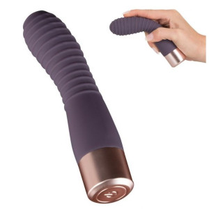 Prążkowane Dildo Wibrator 15cm 10 funkc SEX MASAŻ