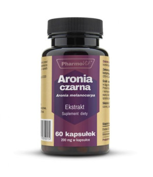 Aronia Czarna 60 Kaps Antyoksydanty Suplemnt Diety