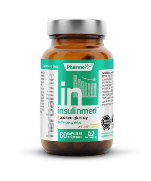 Suplement Poziom Glukozy Herballine Insulinmed 60kaps