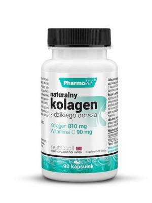 Naturalny Kolagen Z Dzikiego Dorsza Witamina C 90k