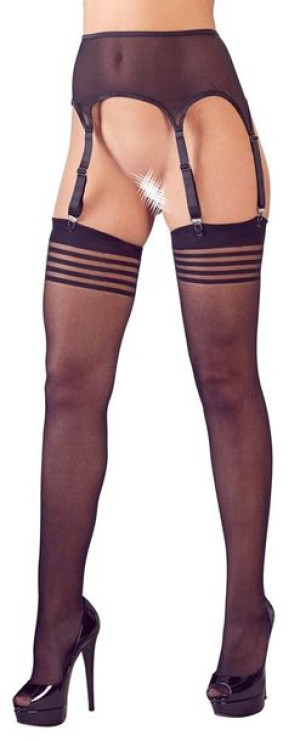 Sex Pas Do Pończoch Mandy Mystery Czarny S/m