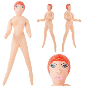 Sex Lalka Dmuchana 152 Cm 3 Otwory Ruda
