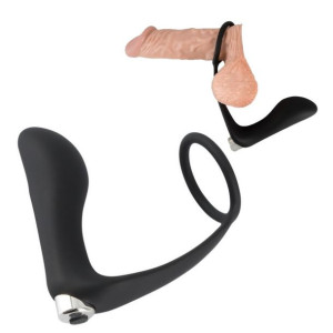 Dildo Analne Korek Analny Wibrator Z Pierścieniem