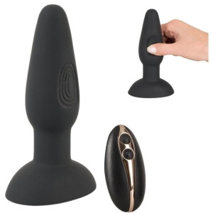 Wibrator z Pilotem Korek Analny Dildo 14,9cm