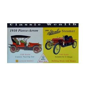Model plastikowy - Samochody Classic Wealth - 1910 Pierce Arrow / 1909 Stan