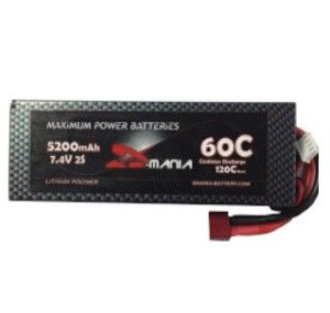 5200mAh 7.4V 60C HardCase ManiaX