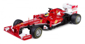 FERRARI F1 1:18 RTR (zasilanie na baterie AA) - Czerwony