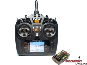 Spektrum NX8 DSMX, AR8020T