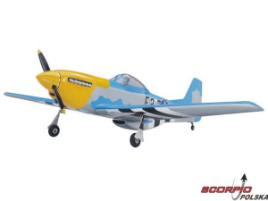 P-51D Mustang 20cc ARF żółty
