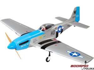 P-51D Mustang 20cc ARF niebieski