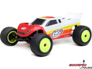 Losi Mini-T 2.0 Brushless 1:18 RTR czerwono/biały
