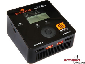 Spektrum Ładowarka Smart S2100 2x100W AC