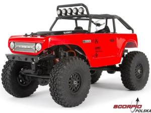 Axial SCX24 Deadbolt 1:24 4WD RTR czerwony