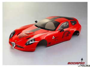 Killerbody karoseria 1:10 Alfa Romeo TZ3 Corsa czerwona