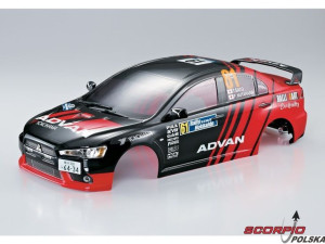 Killerbody karoseria 1:10 Lancer EVO X Rally