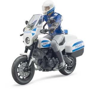 Bruder Motocykl policyjny Scrambler Ducati z figurką policjanta 62731